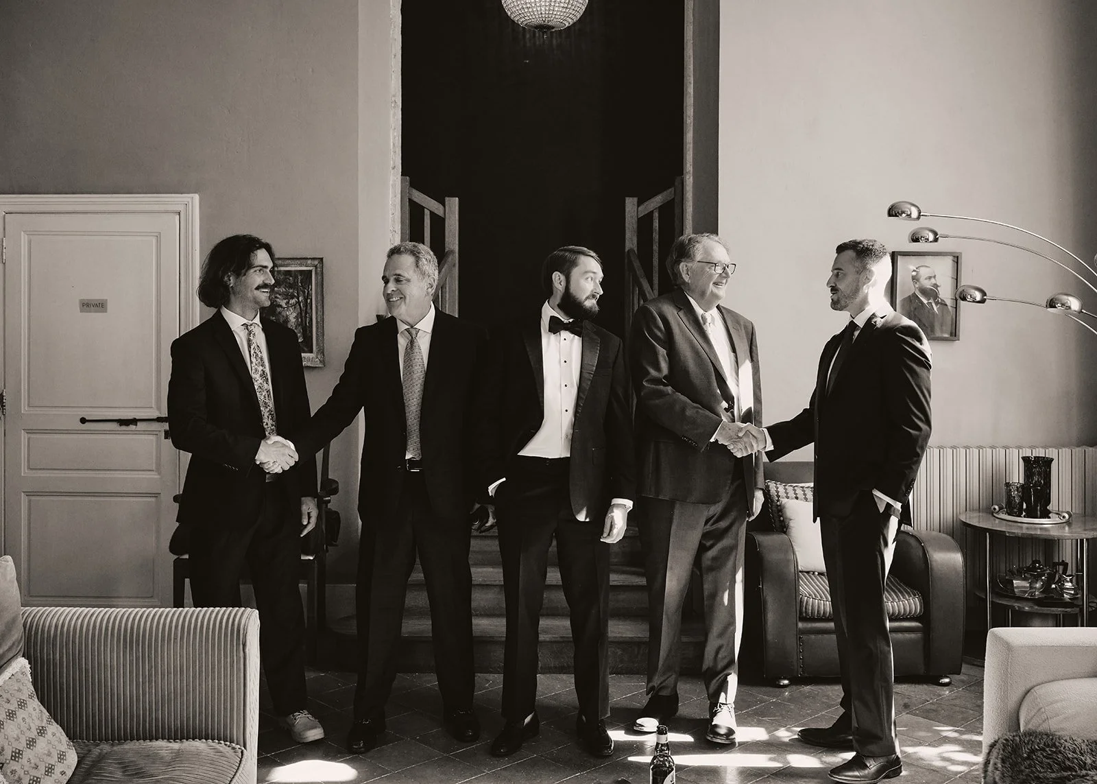 Virginia and Bo wedding at Chateau de Lartigolle, Auch, Toulouse  – photo by Littlewing Photos