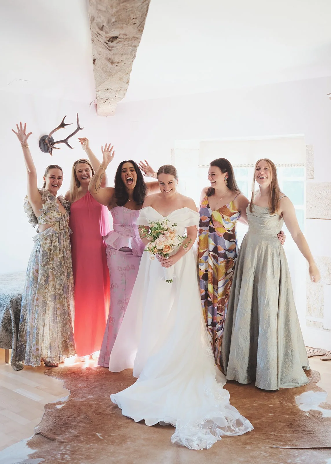 Virginia and Bo wedding at Chateau de Lartigolle, Auch, Toulouse  – photo by Littlewing Photos