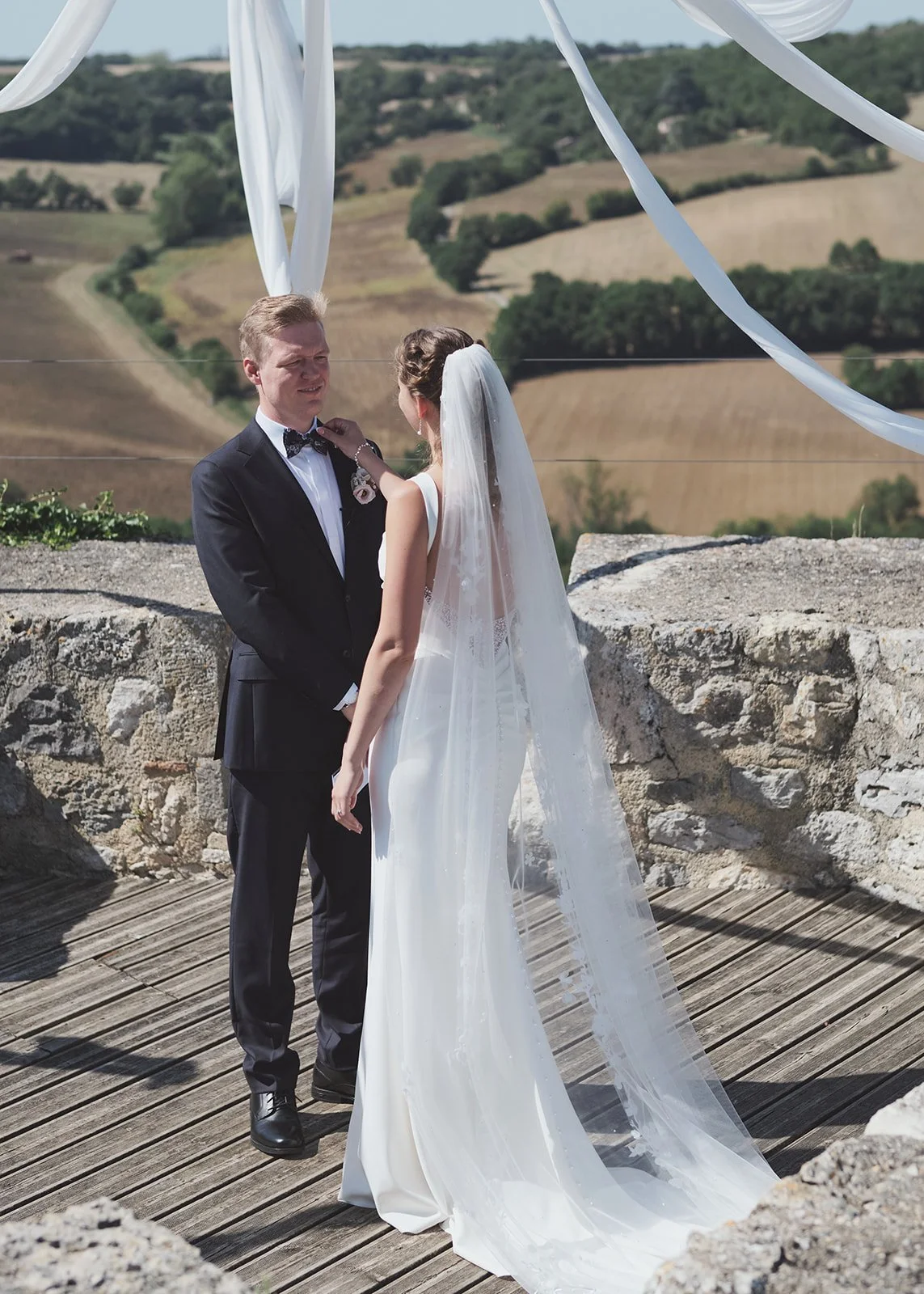 Castelnau des Fieumarcon wedding of A and K by Littlewing Photos