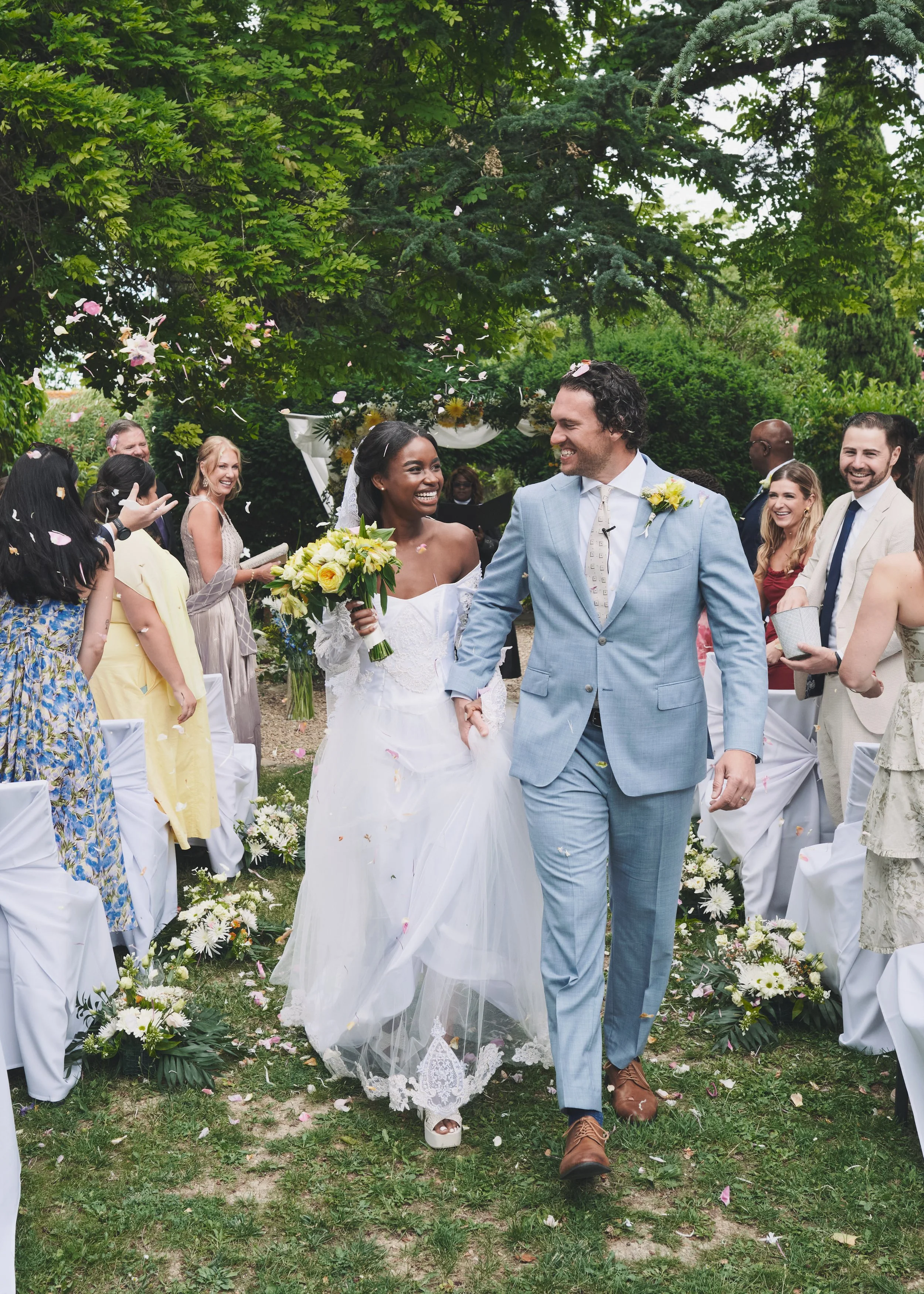 Chateau du Puits es Pratx wedding of D and B