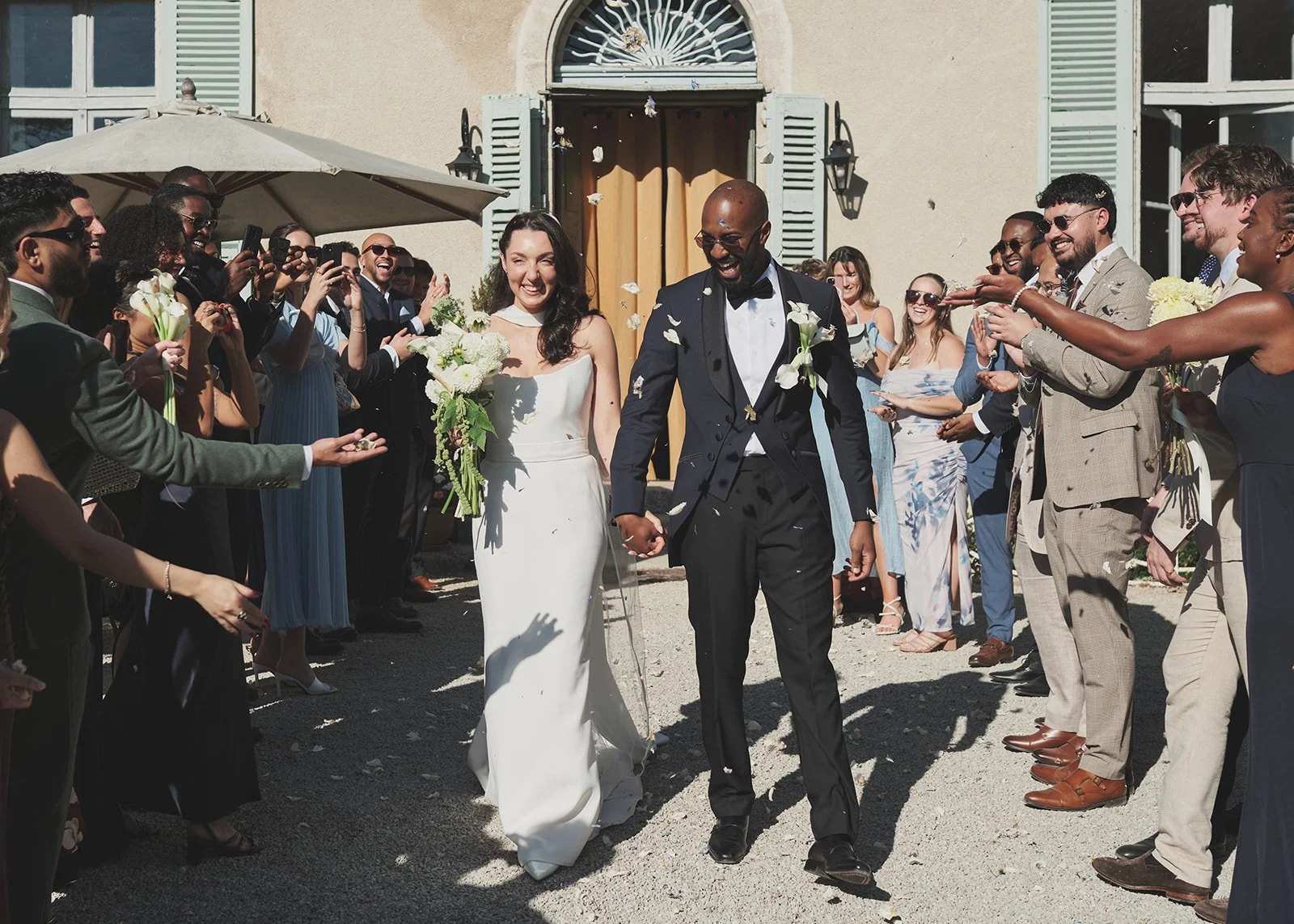 Anna & Euguene wedding at Domaine Le Castelet, Castres, south west France – photo by Littlewing Photos