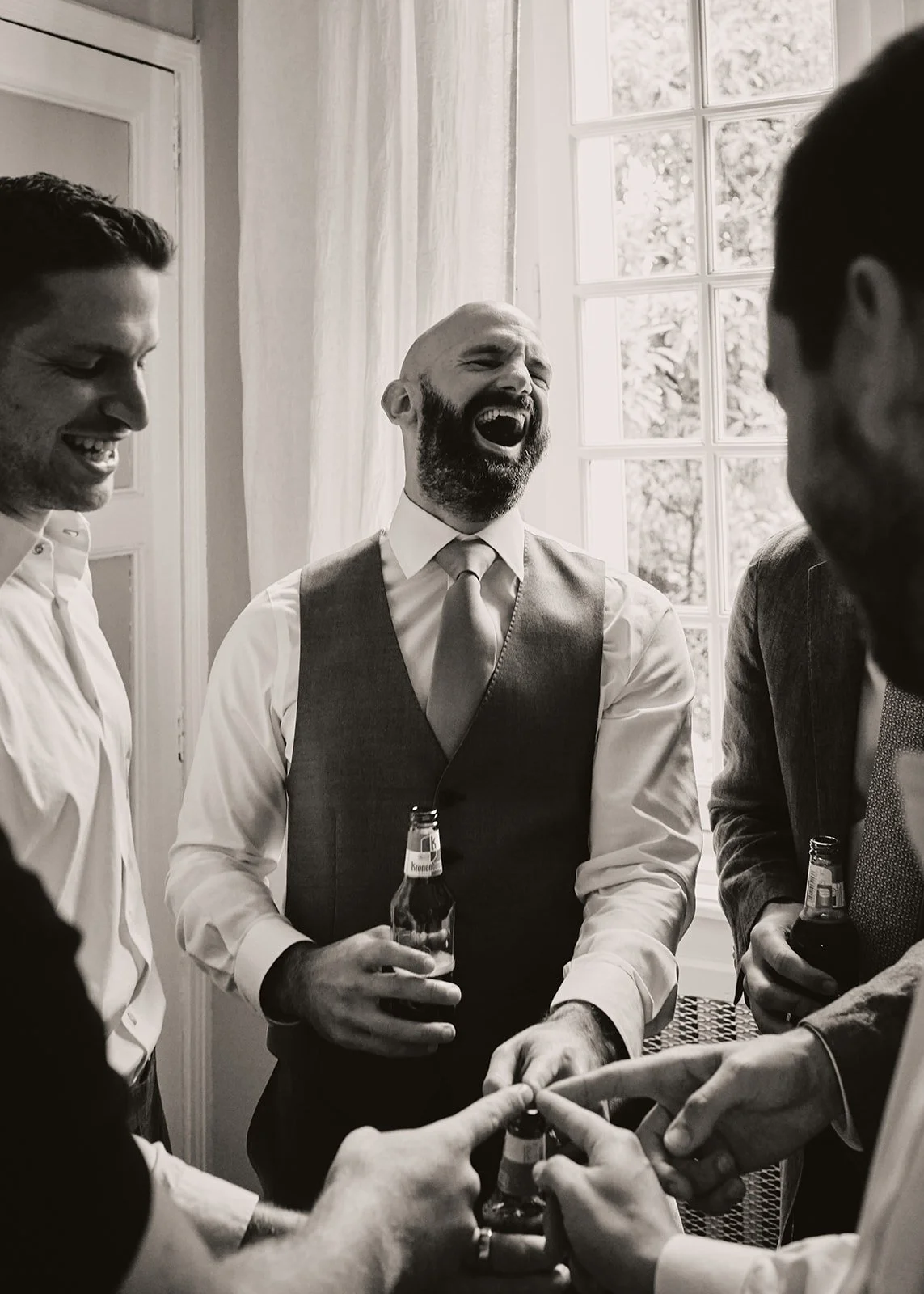 Lizzie and Jeff's wedding at Chateau du Puits es Pratx by Littlewing Photos