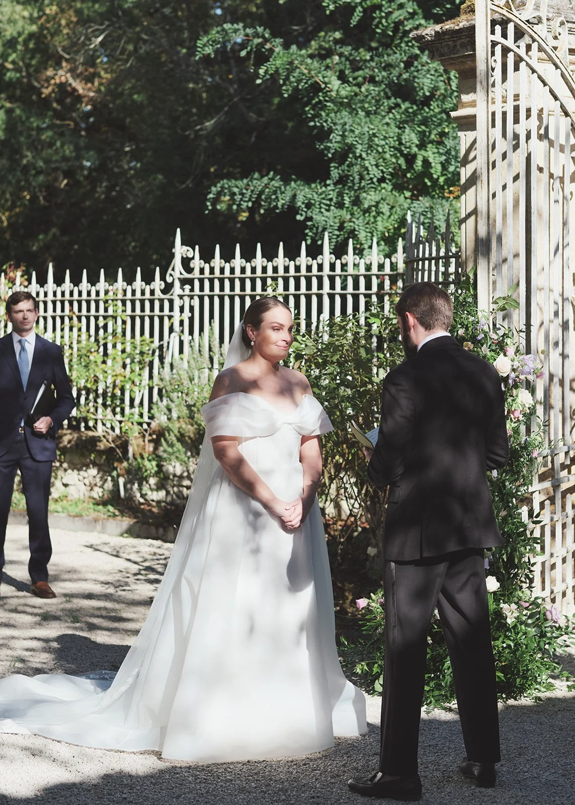 Virginia and Bo wedding at Chateau de Lartigolle, Auch, Toulouse  – photo by Littlewing Photos