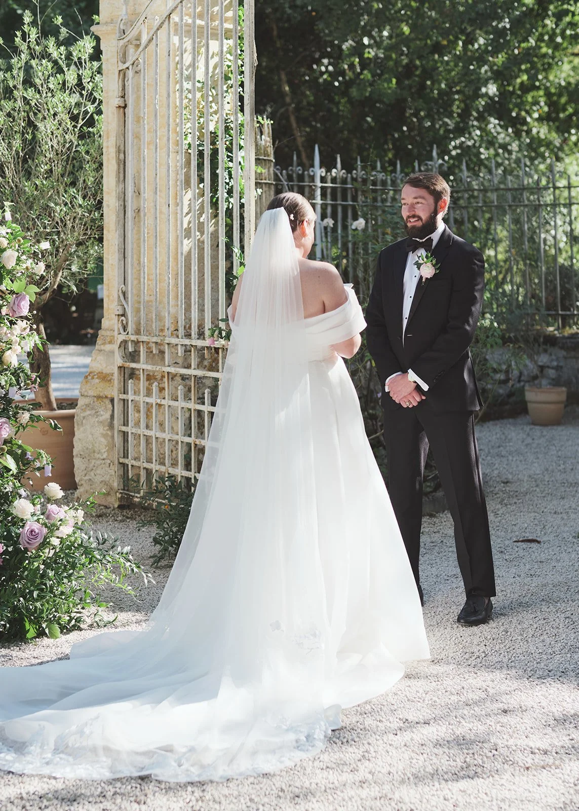 Virginia and Bo wedding at Chateau de Lartigolle, Auch, Toulouse  – photo by Littlewing Photos