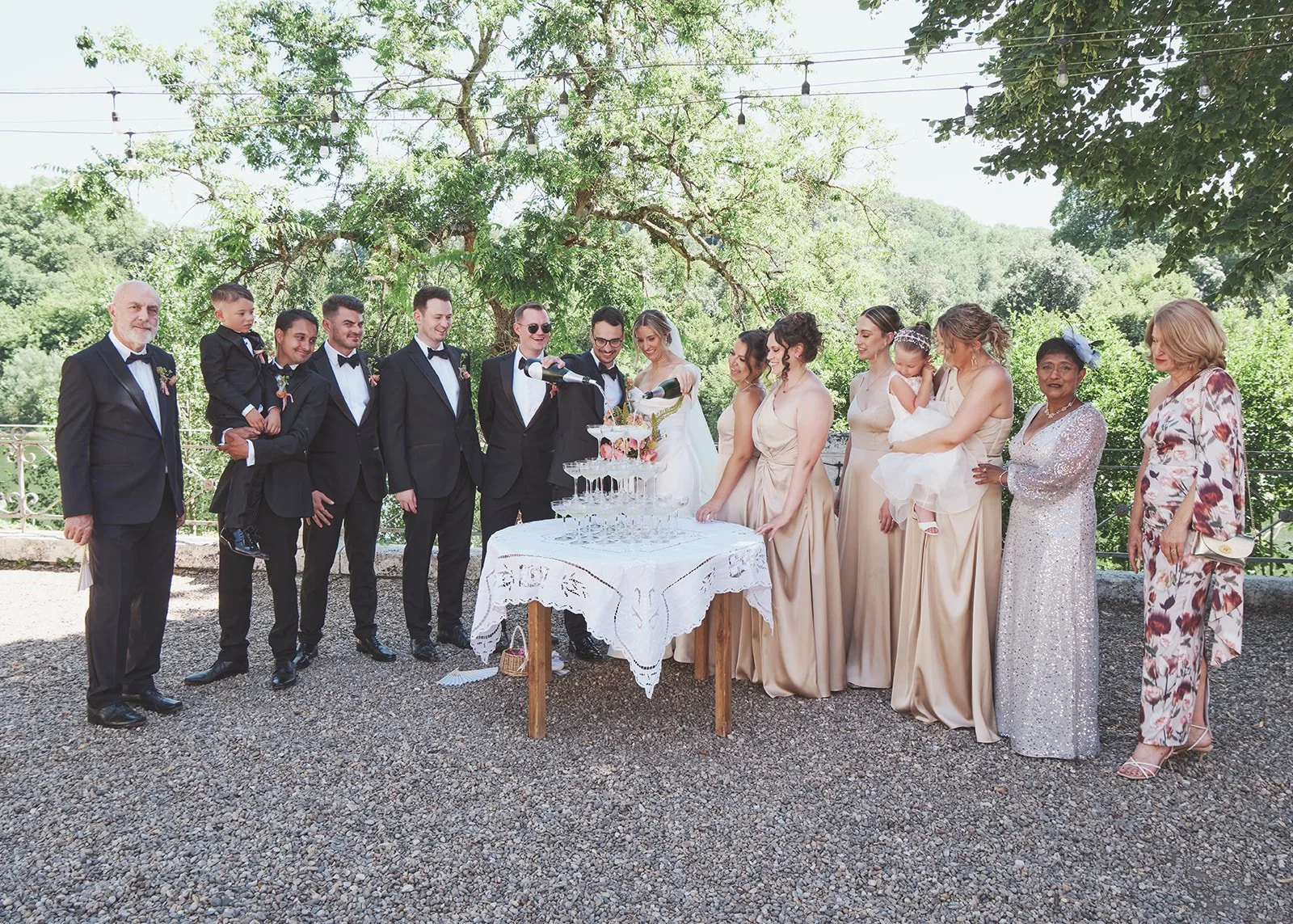 Chateau Destinee Wedding of R and L by Littlewing Photos