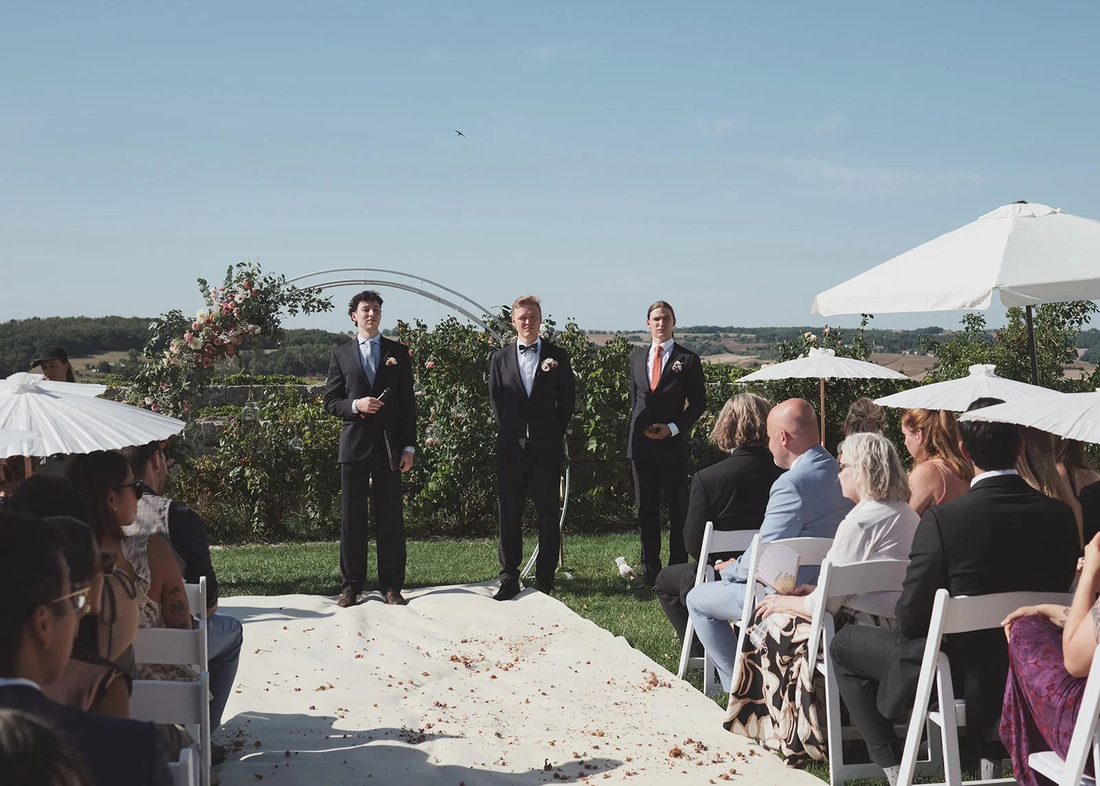 Castelnau des Fieumarcon wedding of A and K by Littlewing Photos