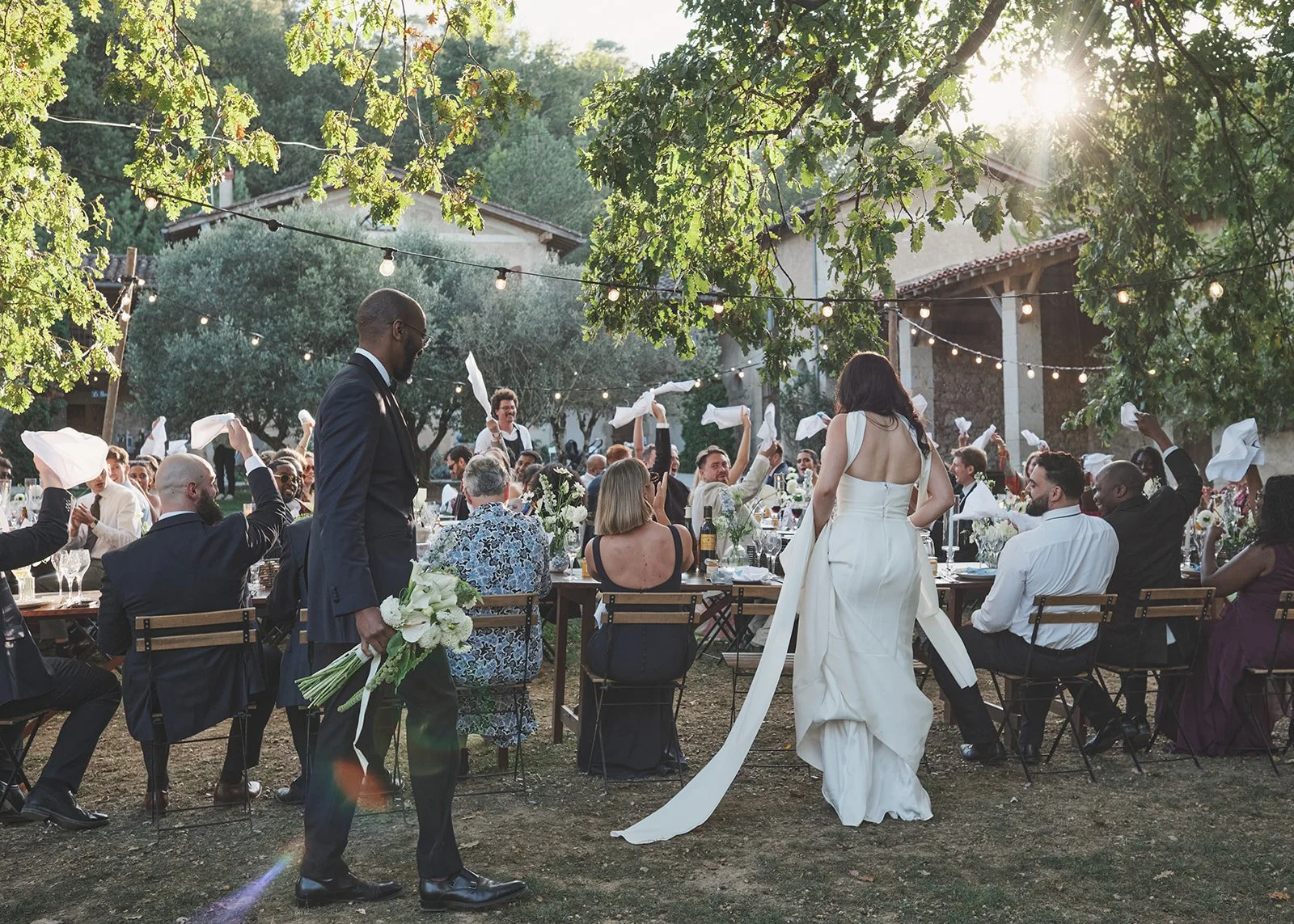 Anna & Euguene wedding at Domaine Le Castelet, Castres, south west France – photo by Littlewing Photos