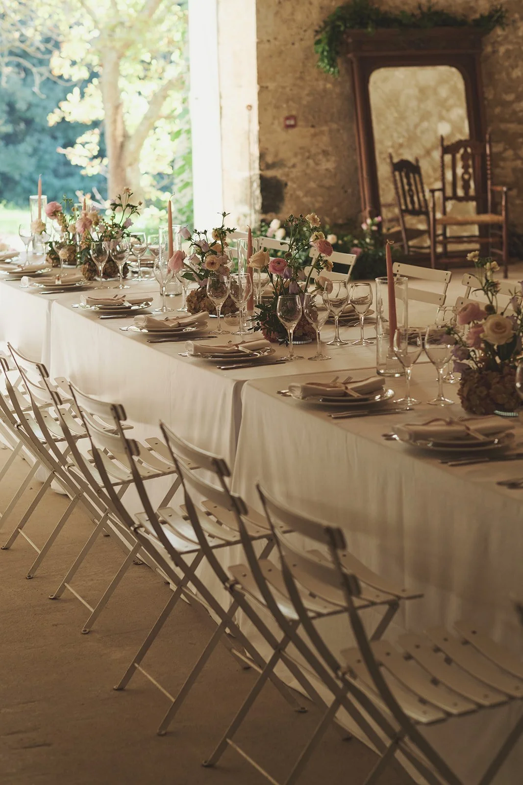 Virginia and Bo wedding at Chateau de Lartigolle, Auch, Toulouse  – photo by Littlewing Photos