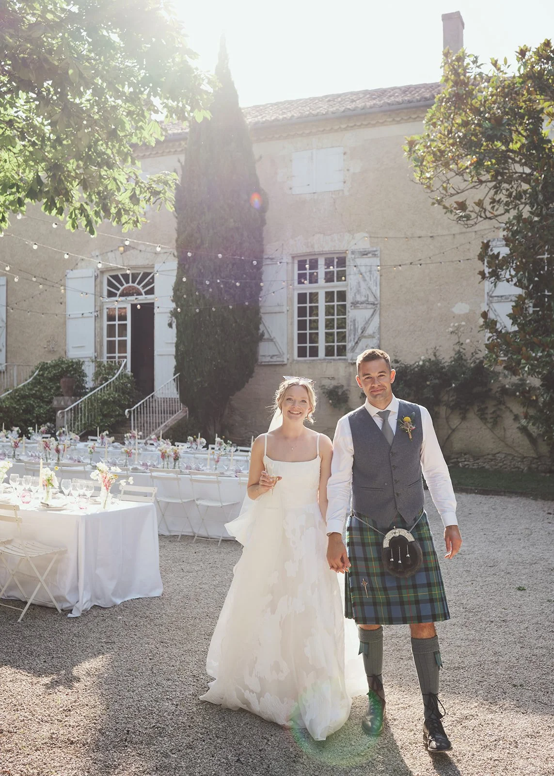 Chateau de Lartigolle Wedding of E and S by LIttlewing Photos