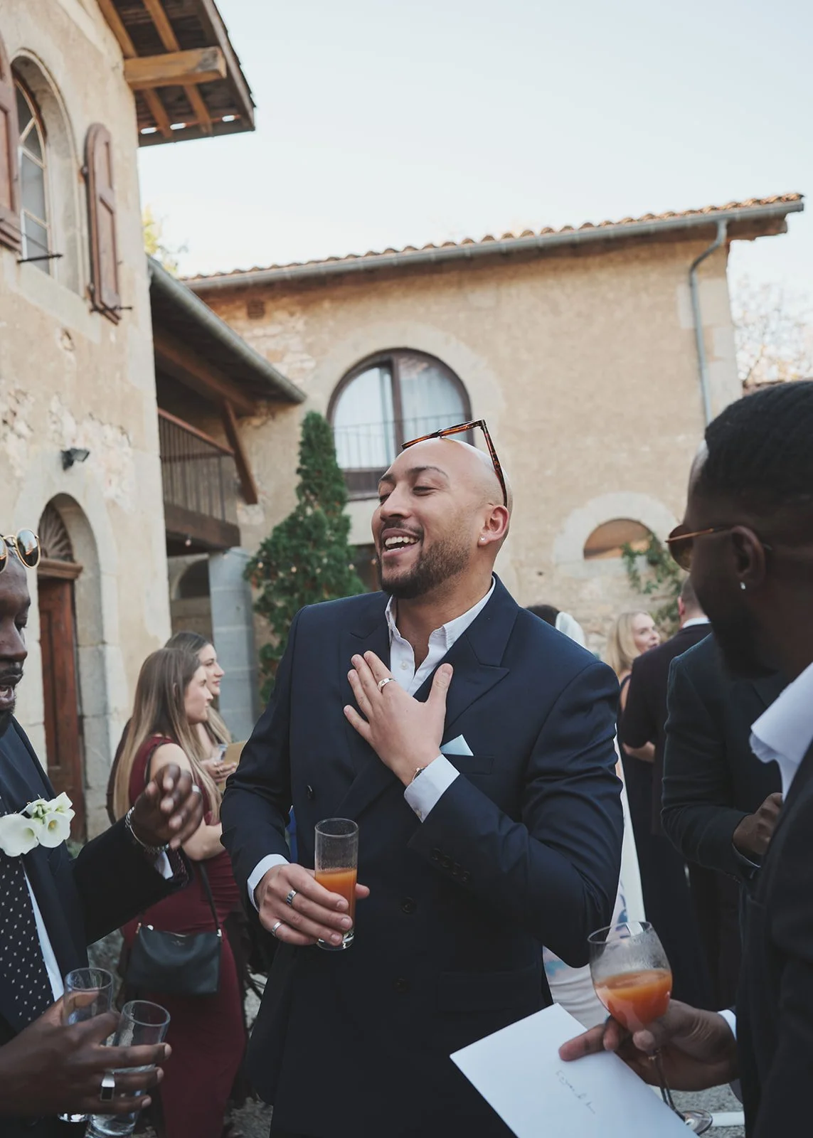 Anna & Eugene wedding at Domaine Le Castelet, Castres, south west France – photo by Littlewing Photos