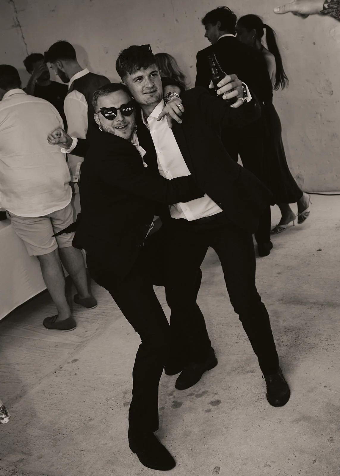 Daniella & Josh bnw party 93 Chateau Naudou wedding of J and D by Littlewing Photos  wedding photographer.jpg