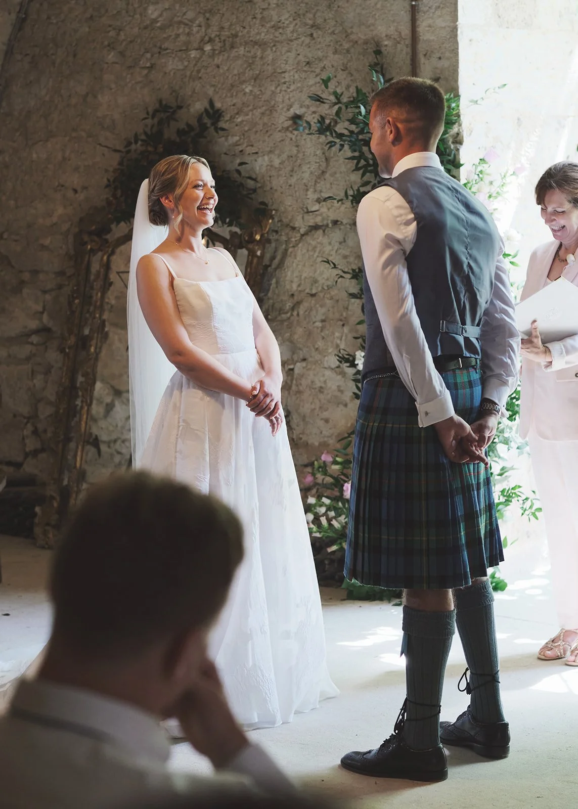 Chateau de Lartigolle Wedding of E and S by LIttlewing Photos