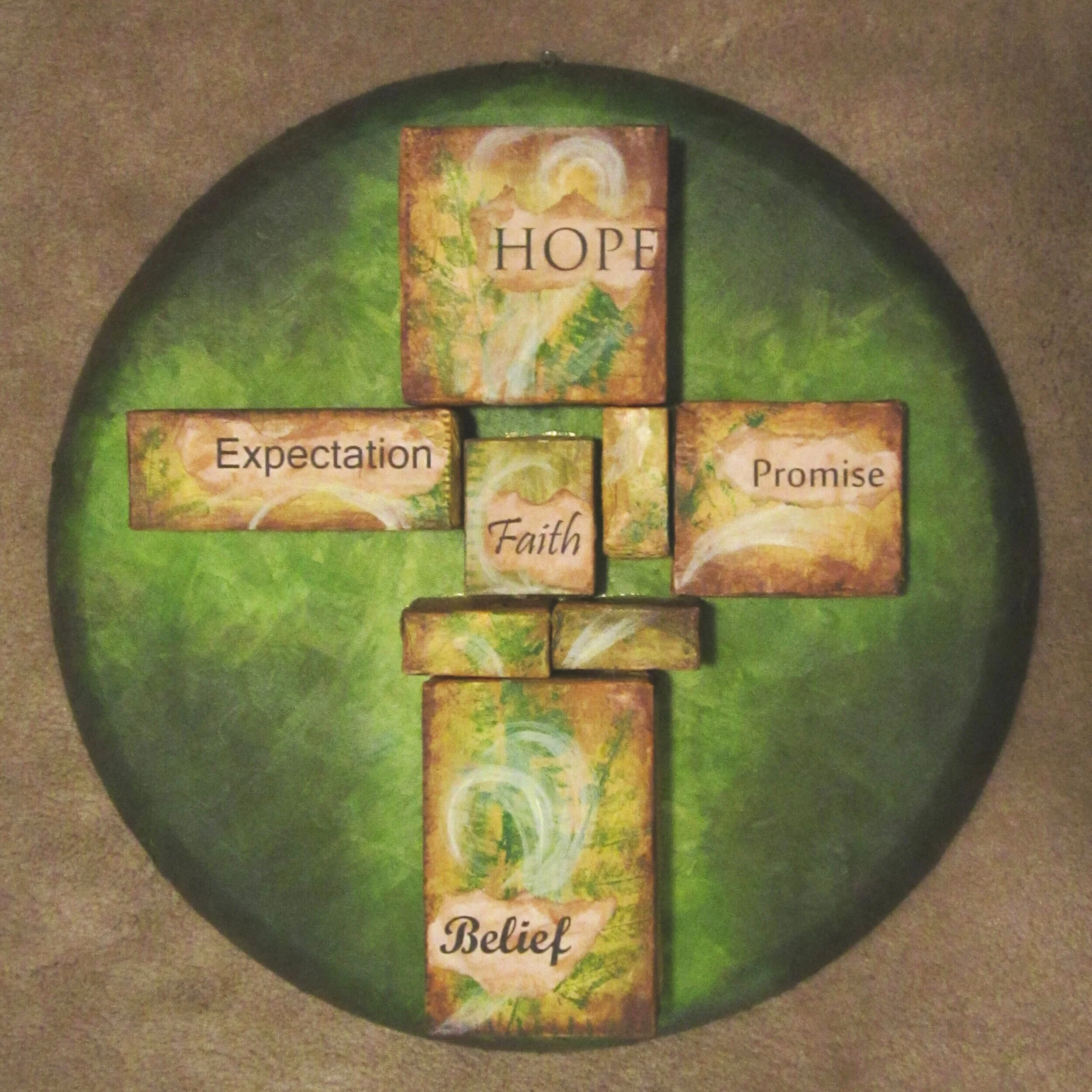 A 3D piece created for the Prayer Room at my church.