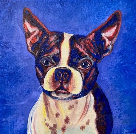 Created for the pet portrait fundraiser at the Thomasville Humane Society.