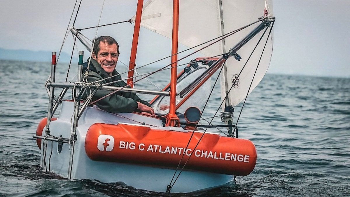 world record atlantic crossing sailboat