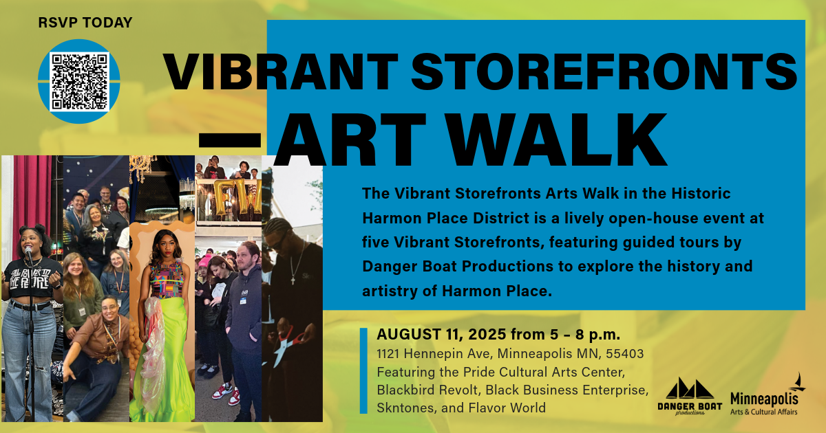 Vibrant Storefronts Art Walk and History Tour with Danger Boat Productions