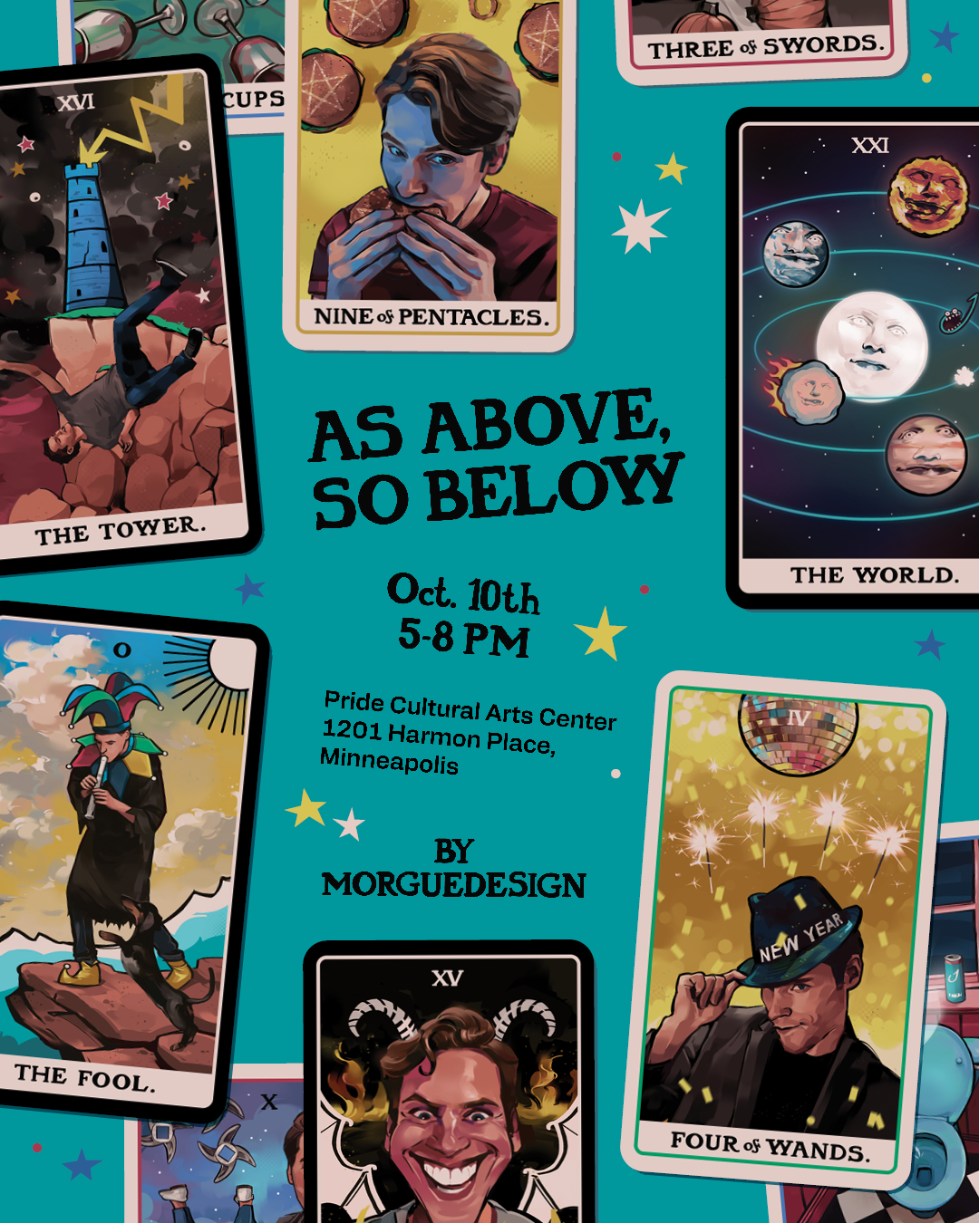 “As Above, So Below” by Twin Cities Pride artist is residence Morgan LaCasse