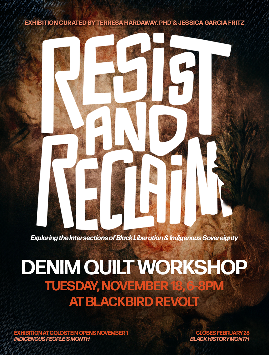Blackbird Revolt for the Resist & Reclaim workshop