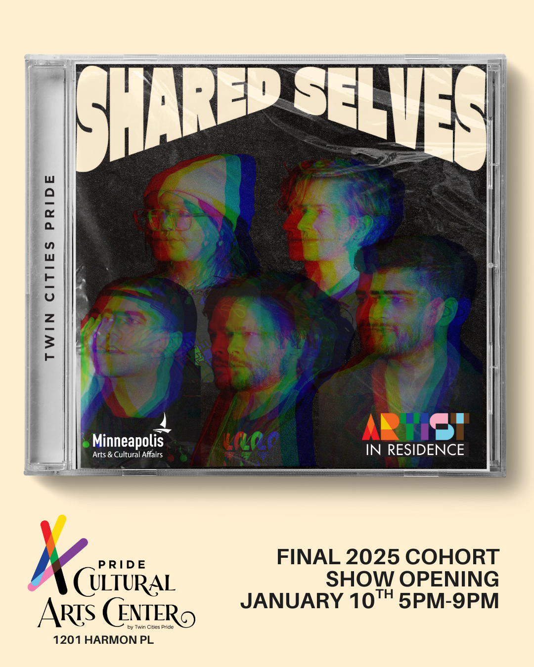 “Shared Selves” at the Pride Cultural Arts Center