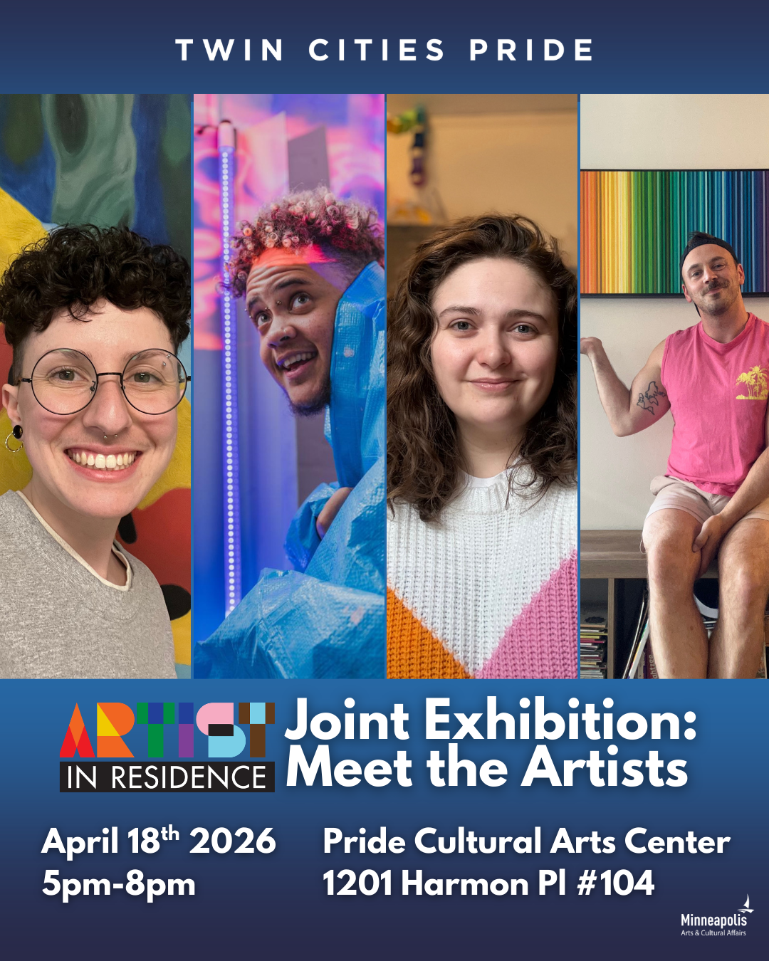 Pride Cultural Art Center Artists in Residency exhibition