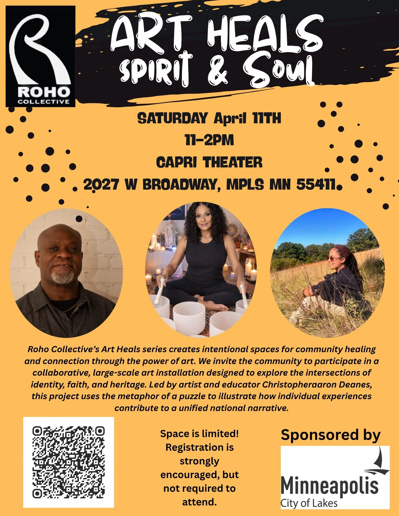Roho Collective presents Art Heals : Spirits &amp; Soul