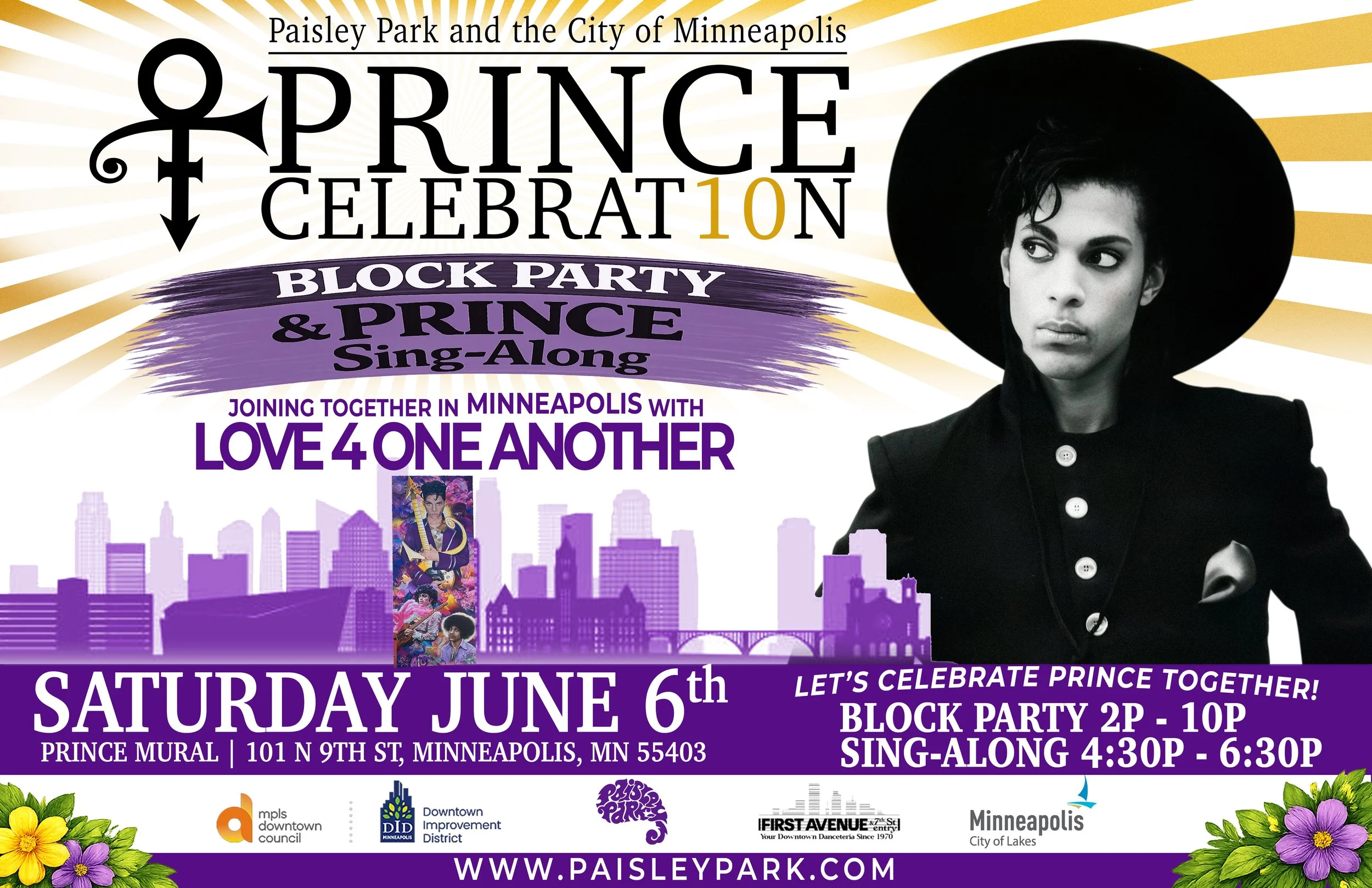 Prince community sing-along