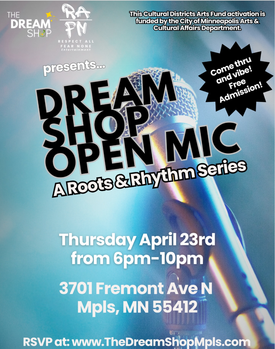 Dream Shop open mic night