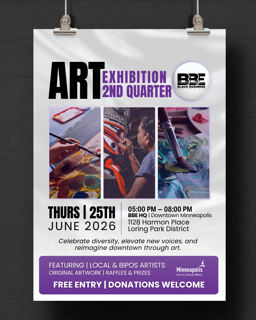 Black Business Enterprises Art Exhibition