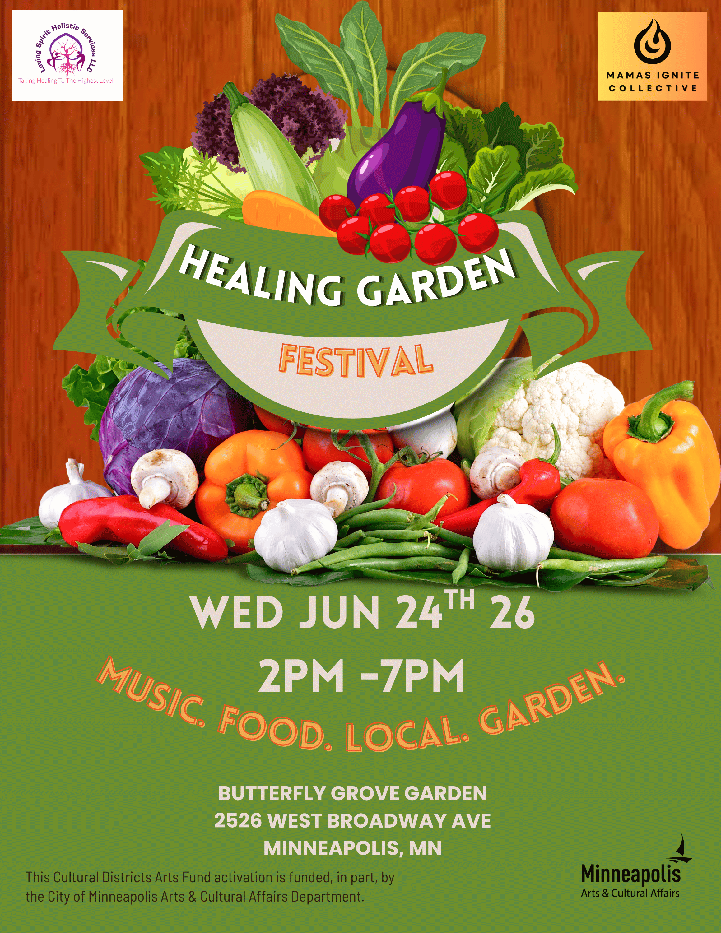 Healing Garden Festival June 24