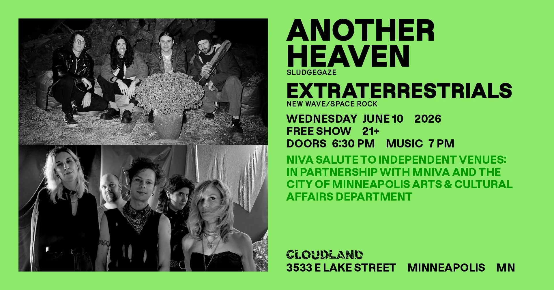 Cloudland presents Another Heaven and Extraterrestrials 