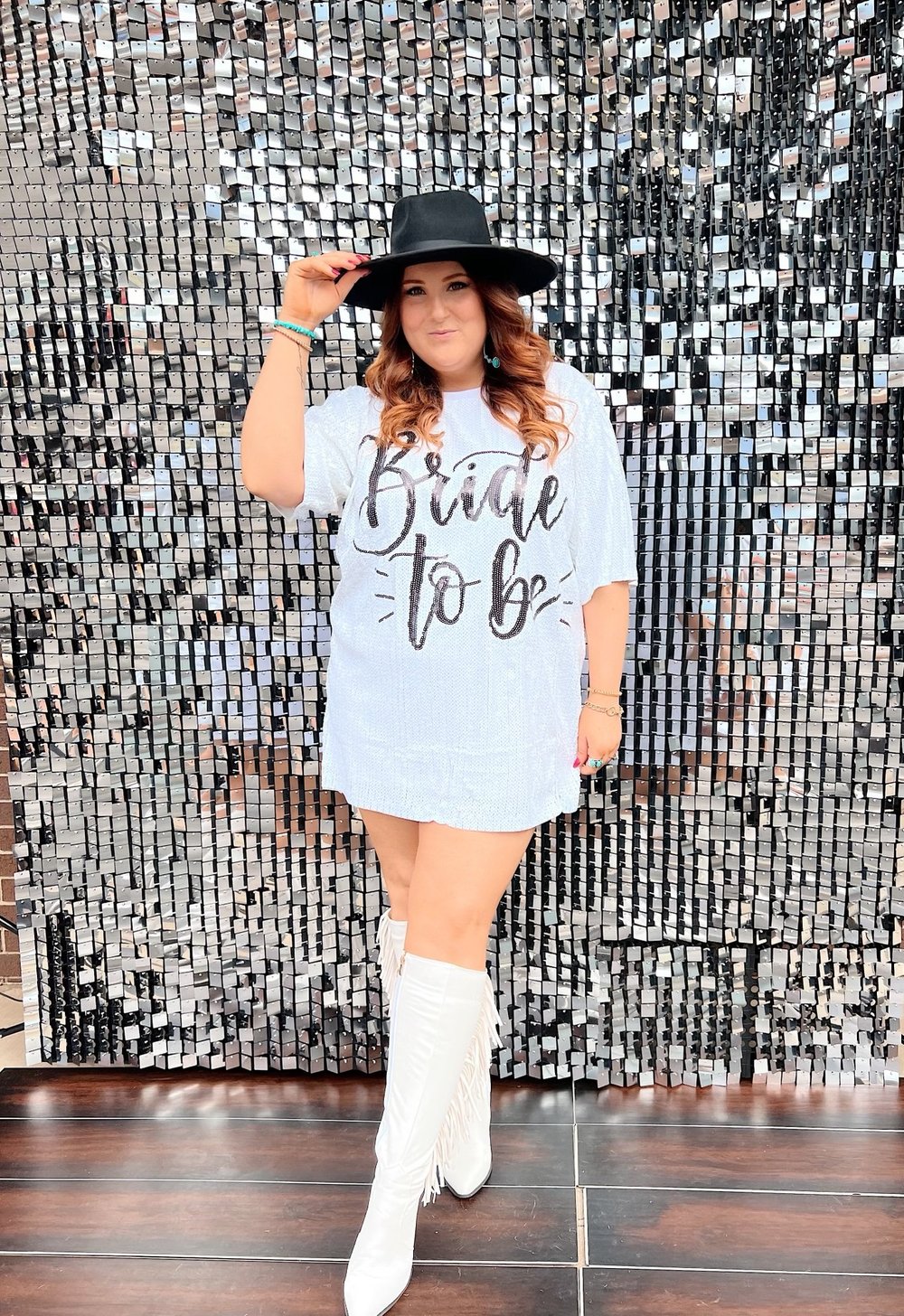 bride to be sequin dress 60 Sequin Wedding Dresses That Sparkle Glitter & Shine
