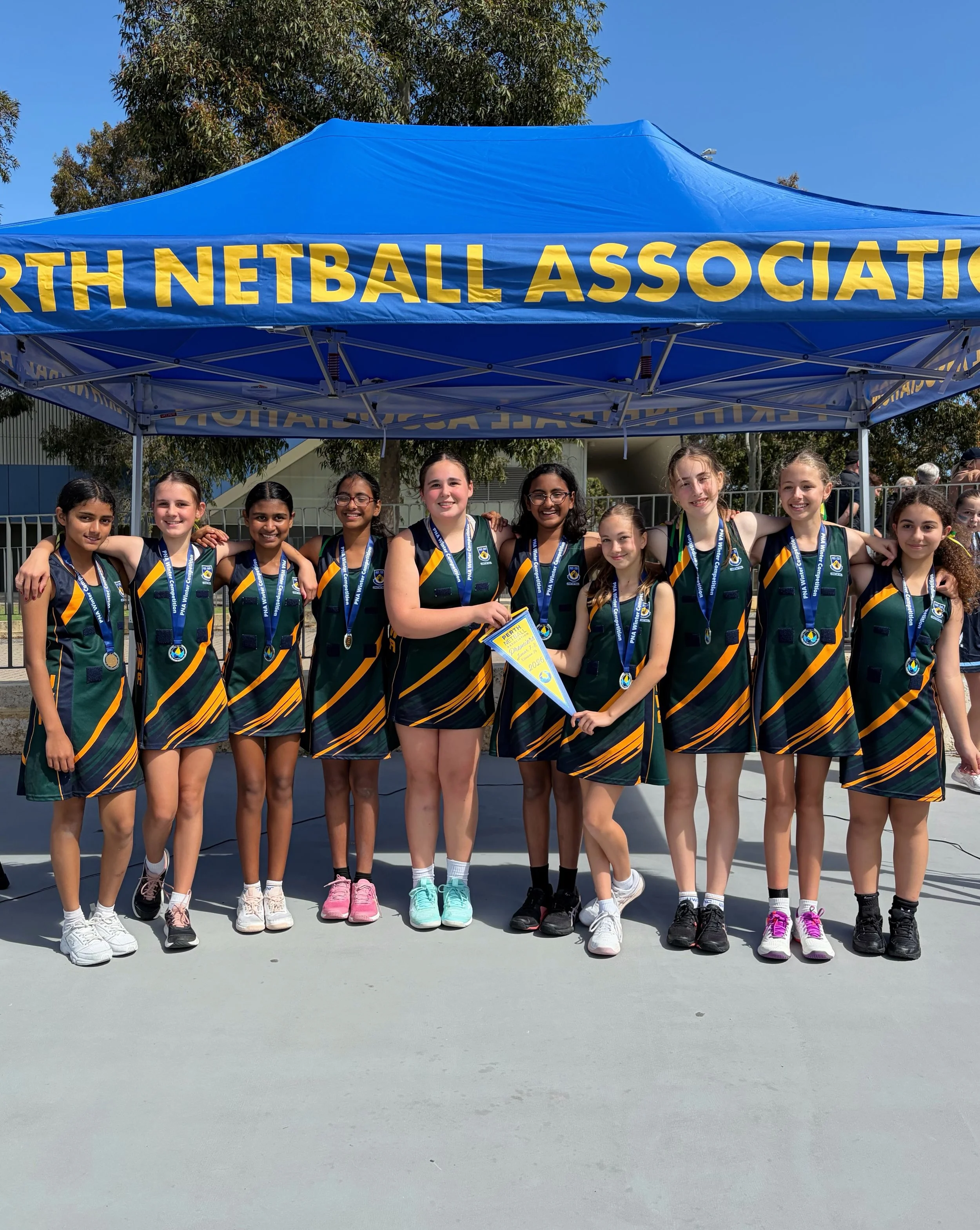 🥇🥇

Congratulations to the following teams on winning their Grand Final 👏

🔹 UWA 3 (Y7-8)
🔹 UWA 2 (Y9-12)
