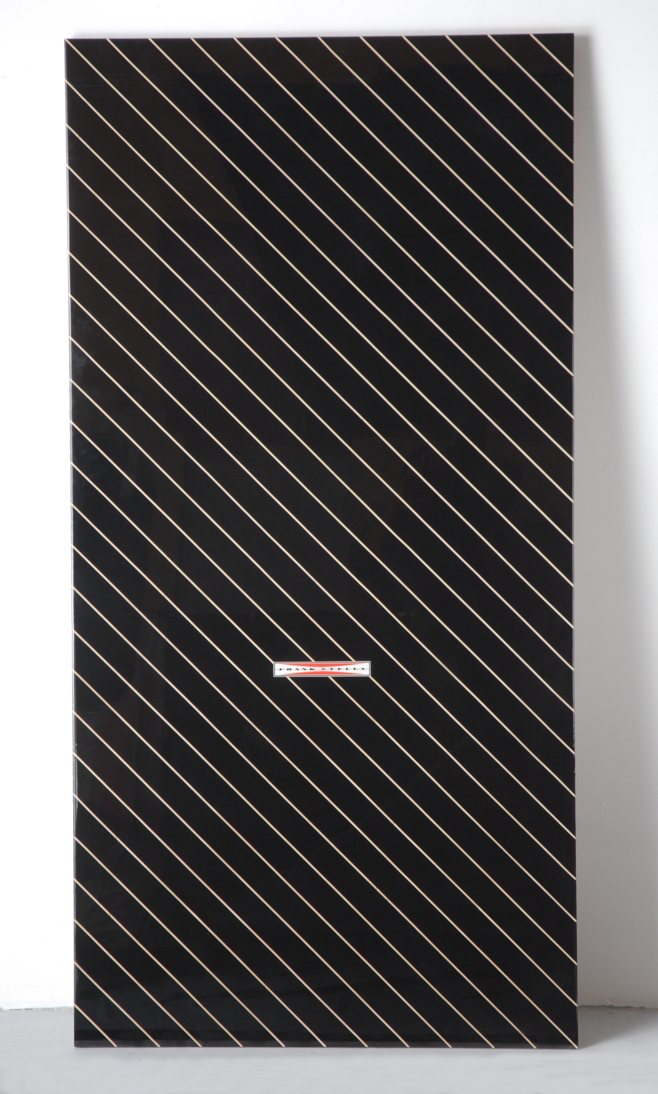 “Stella # 13 ''Kick Out''” gesso 96'' x 36'' 2008