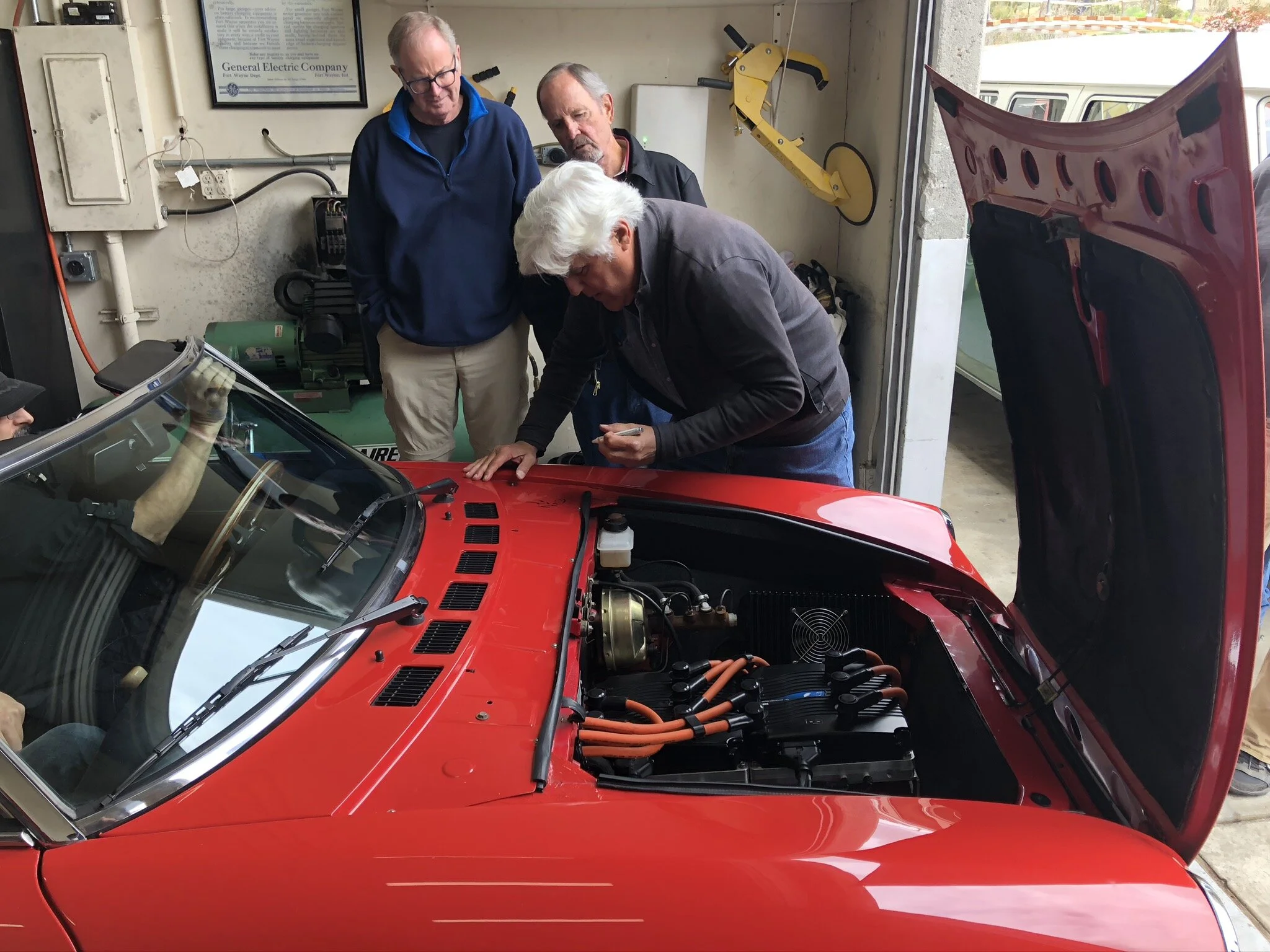 "Jay Leno's Garage" visits EV West 
Season 4 episode 13
