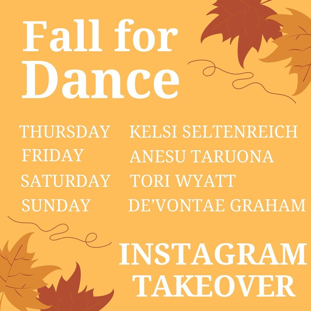 Fall for Dance opens tomorrow! Stop by our Instagram story over the run to see all of these wonderful dancers and choreographers backstage! Merde!