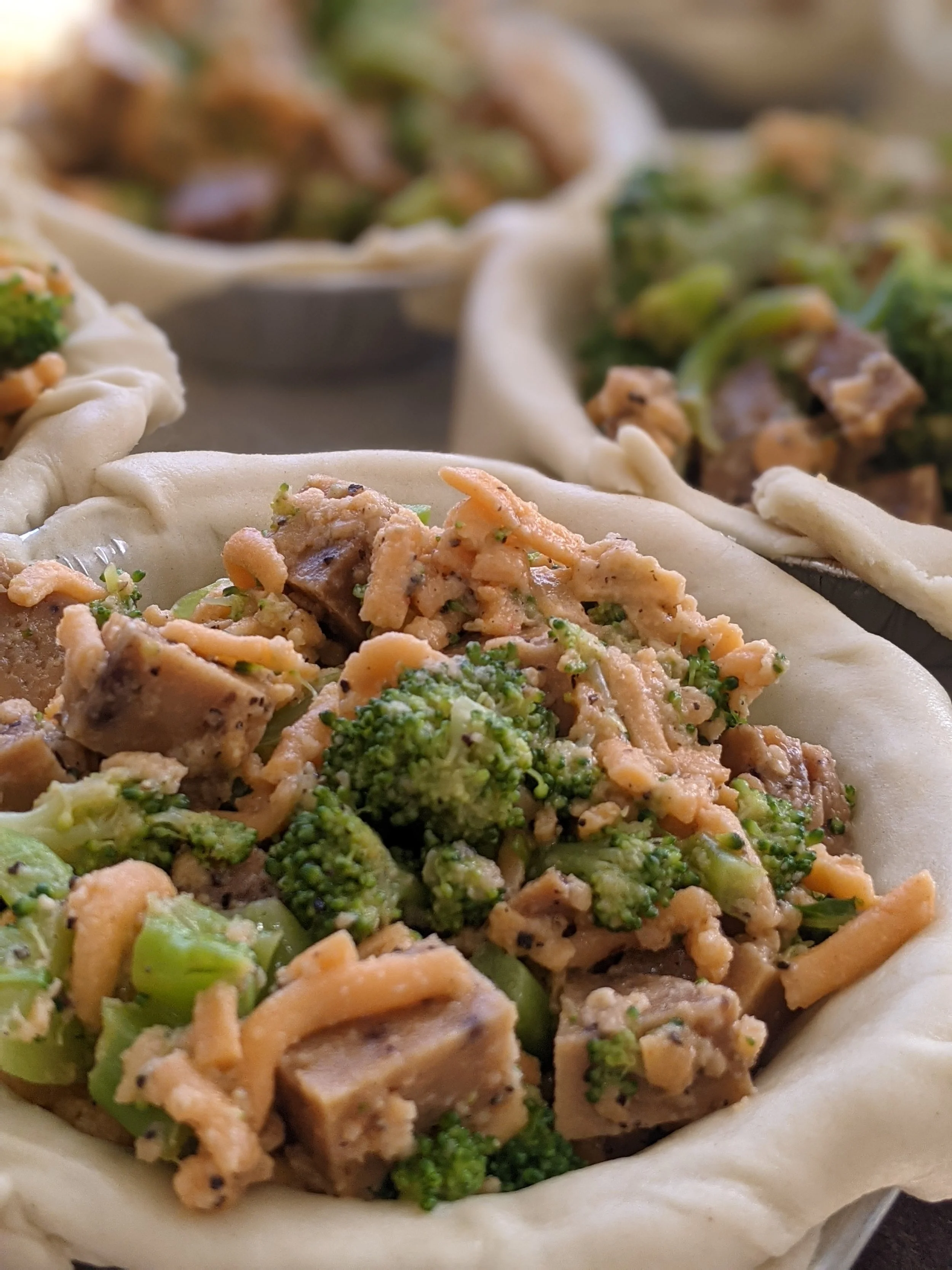 9" Broccoli & Ham Pot Pie