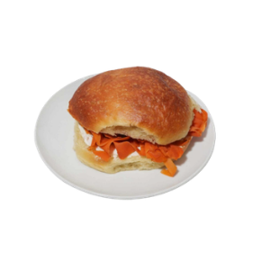 Lox and Cream Cheese Sliders (6)