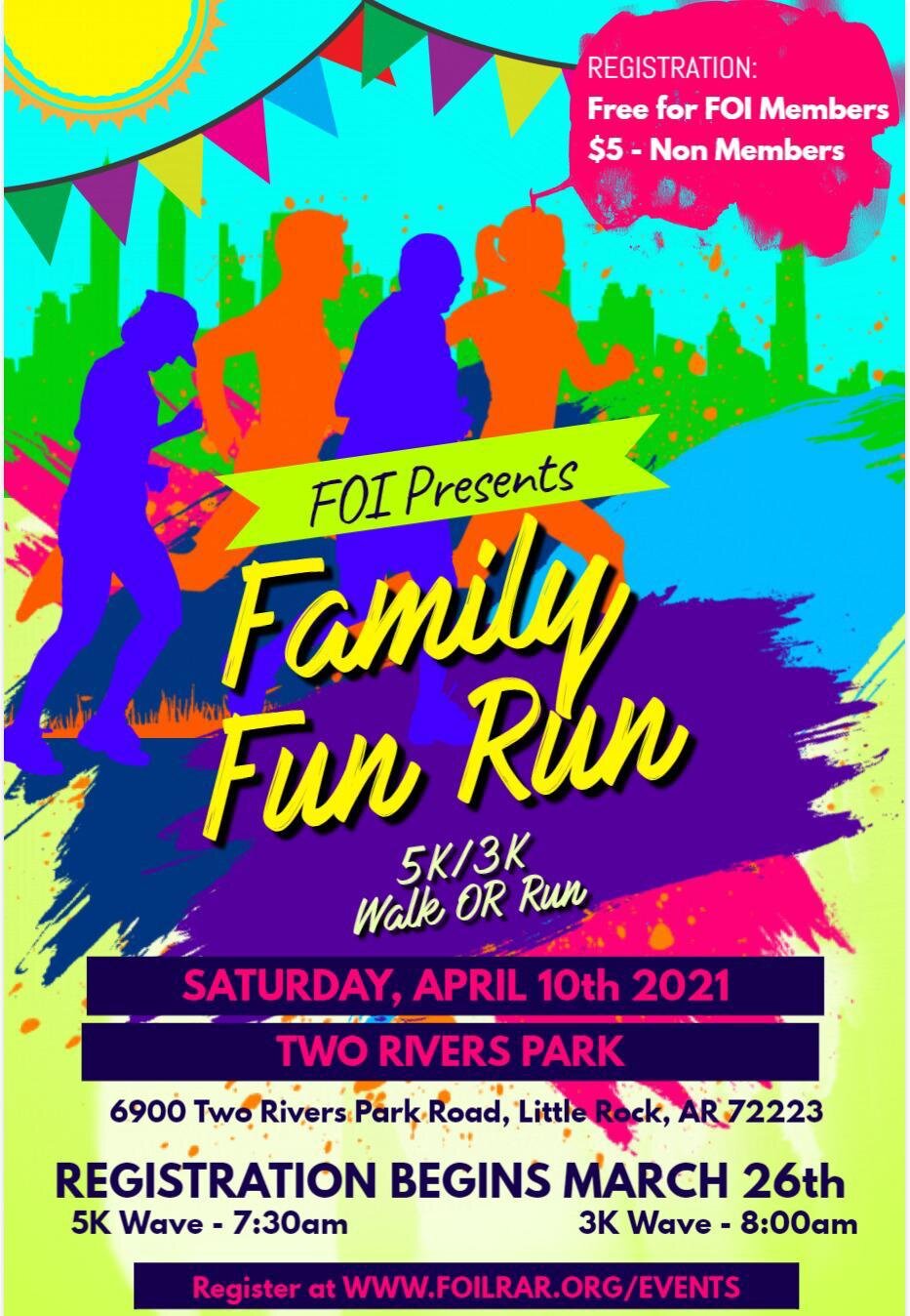 Family Fun Run 5K/3K Walk & Run