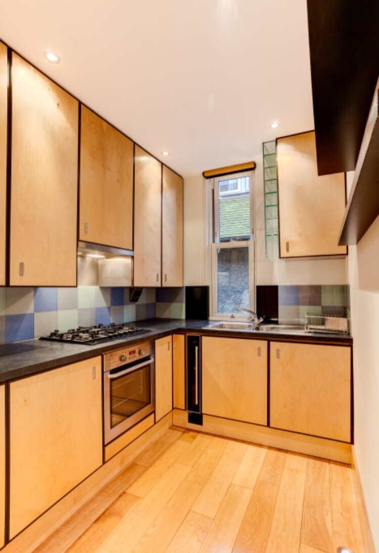 Modern kitchen.