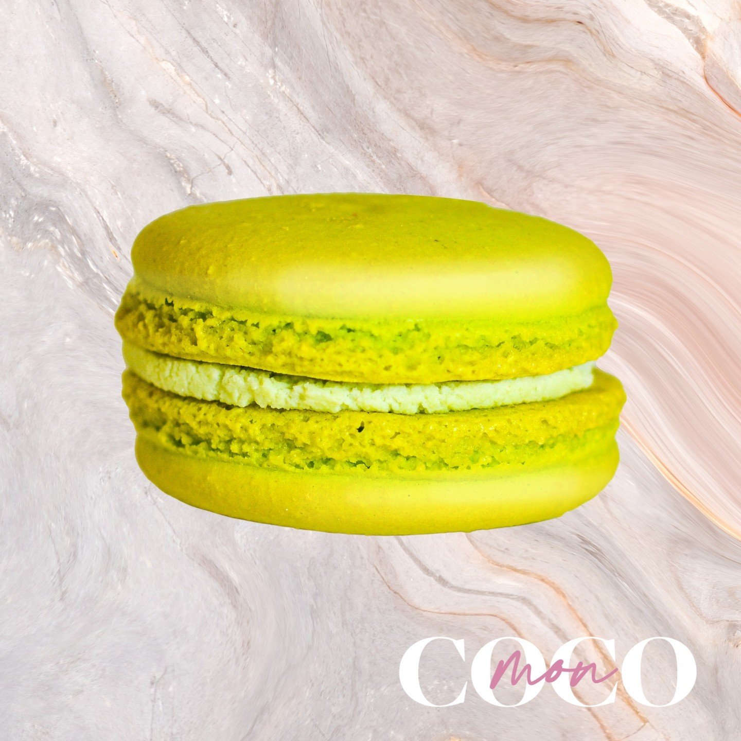 Savour the nutty delight of our Pistachio Macaron! 🥜✨ ⁠
⁠
Indulge in the perfect balance of earthy pistachio flavours and our delicate, melt-in-your-mouth shell. It's taste and texture that will transport your senses to Paris.