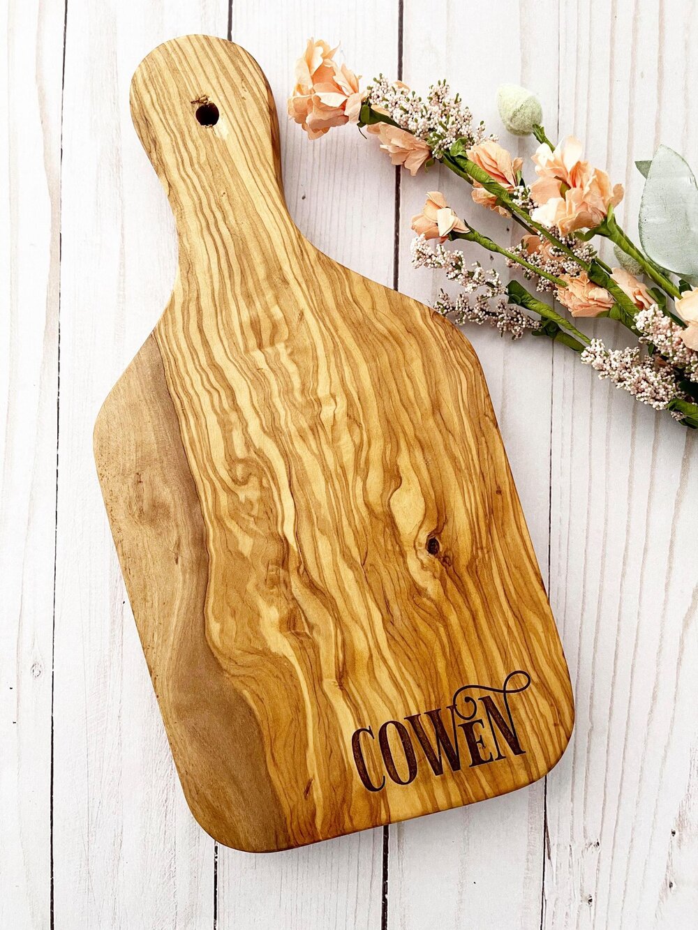 Small Olive Wood Paddle — The Rusted Windmill