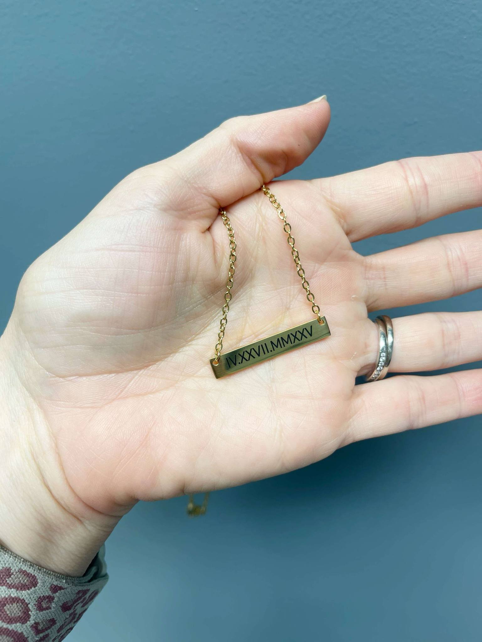 Horizontal Bar Necklace