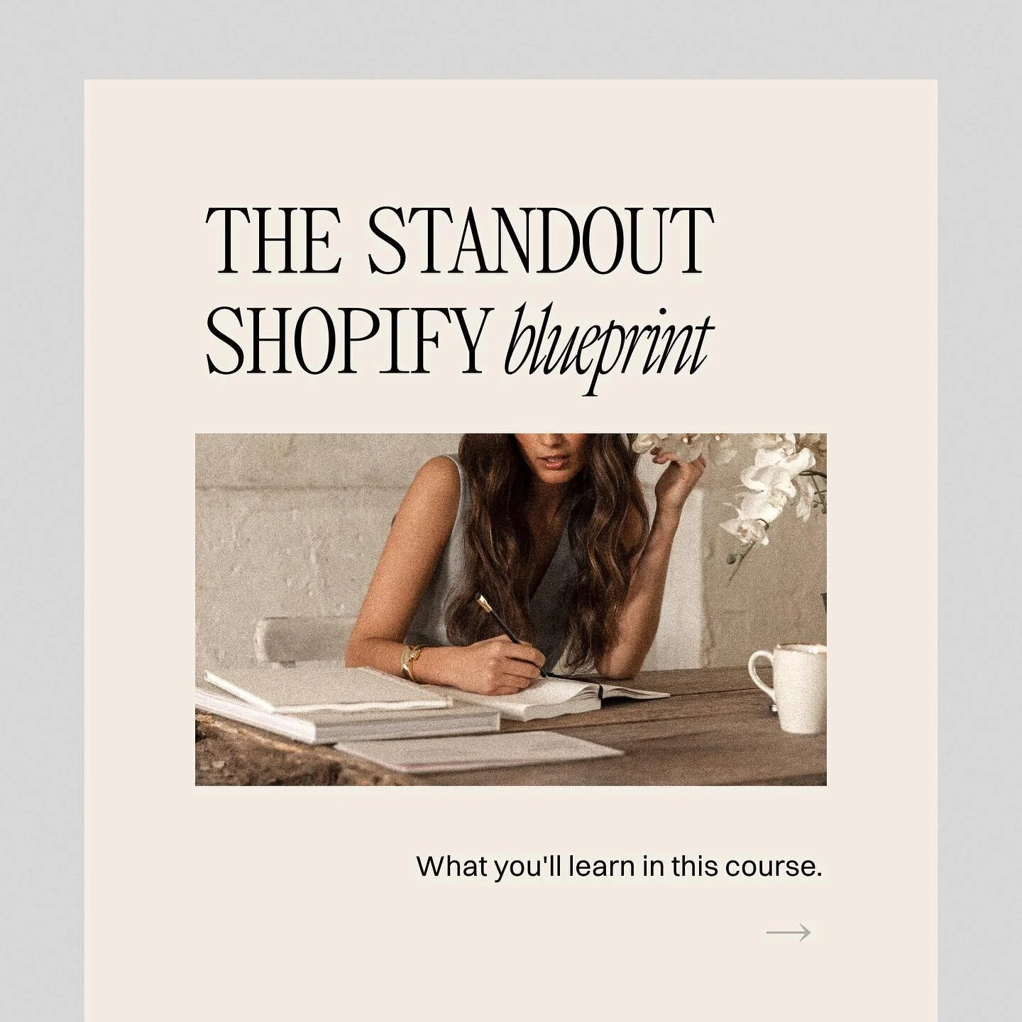 Want to be a Shopify expert but don&rsquo;t know where to start? 😵&zwj;💫

It&rsquo;s normal to feel overwhelmed when you&rsquo;re taking on a new skill. That&rsquo;s why for Standout Shopify, I make sure that you don&rsquo;t just learn stuff for th