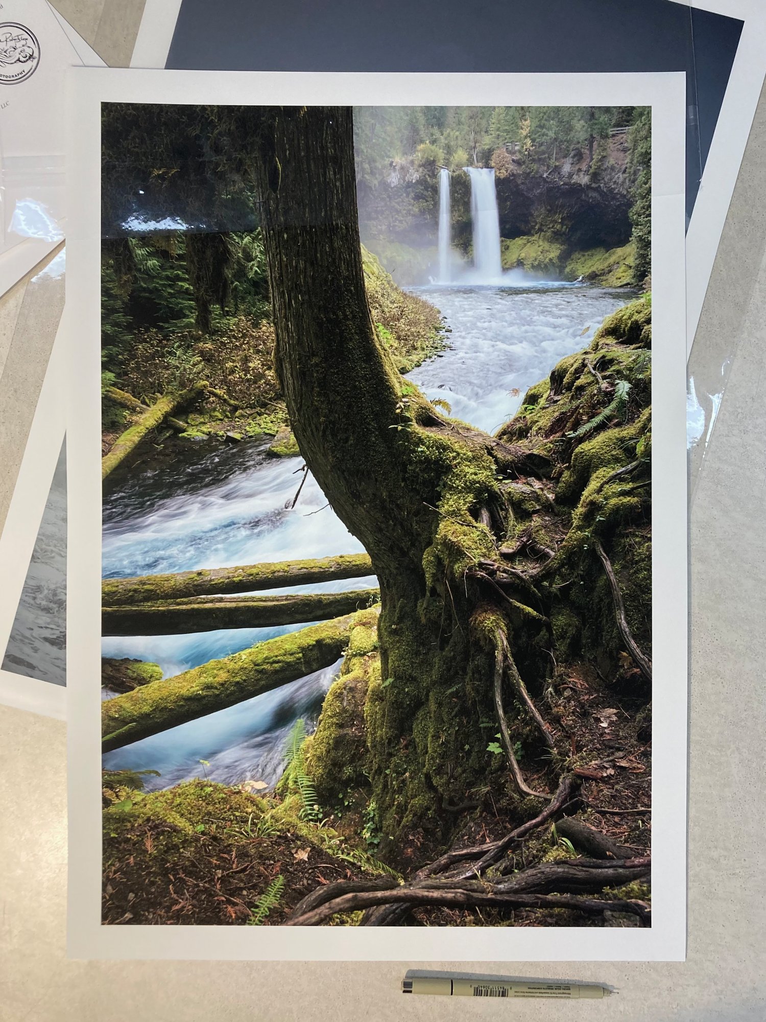 Koosah Falls Oreogn Fine Art Print by Blake Robertshaw.jpg