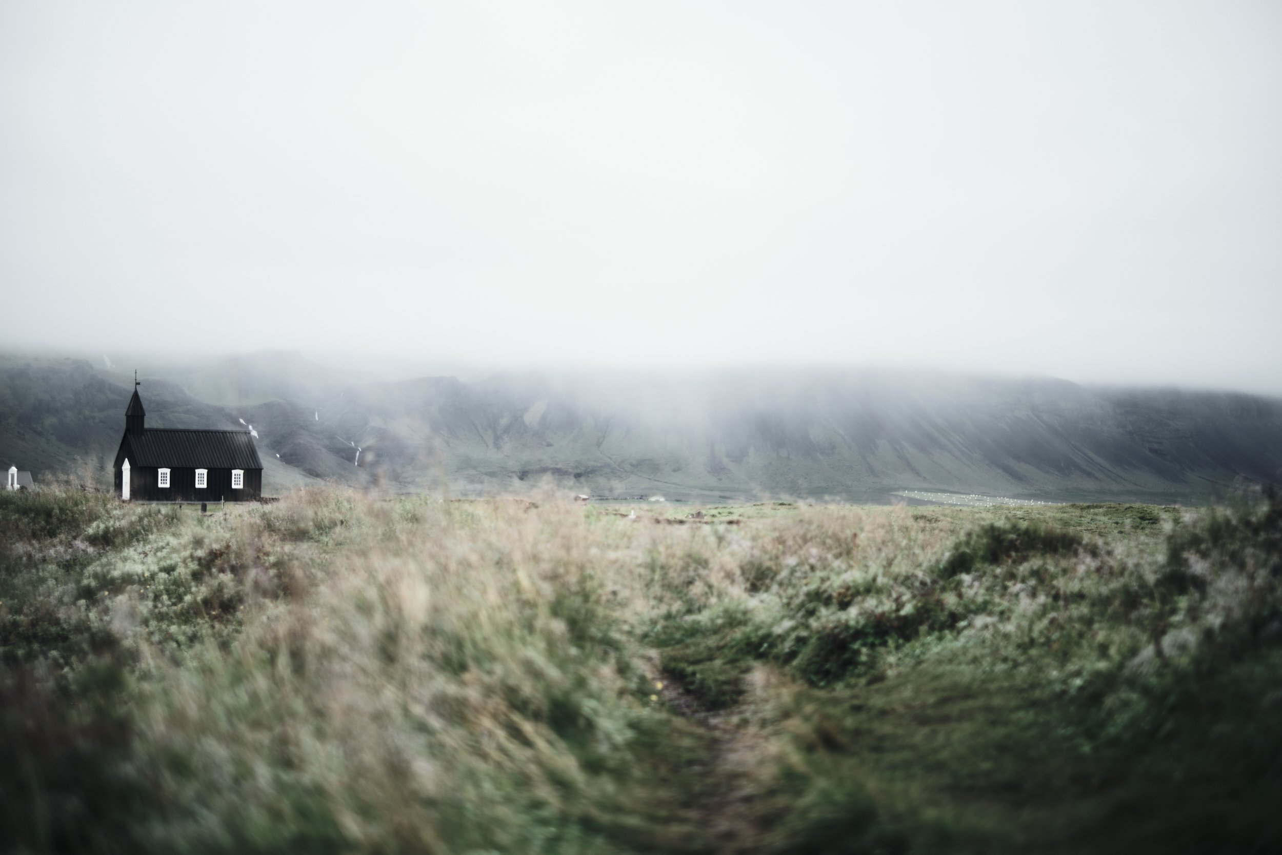 Búðakirkja Snæfellsness, Iceland. A gallery of landscape and wildlife photography.
