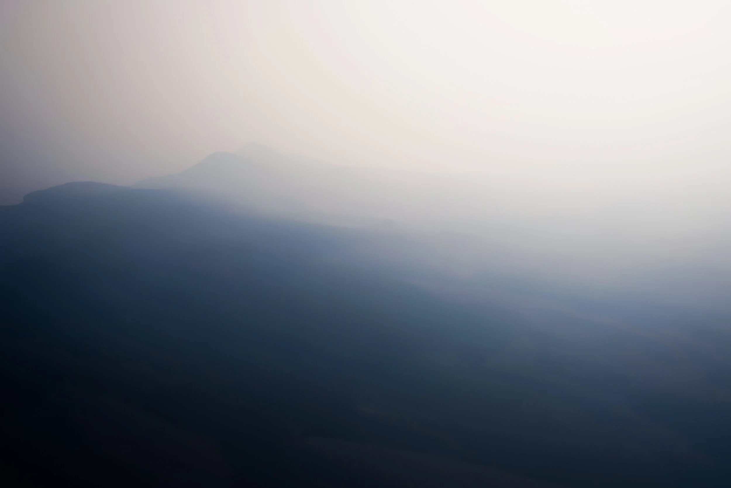 For days afterward smoke blanketed the land and we couldn't  see the scale of the destruction from the air...until a couple days after...