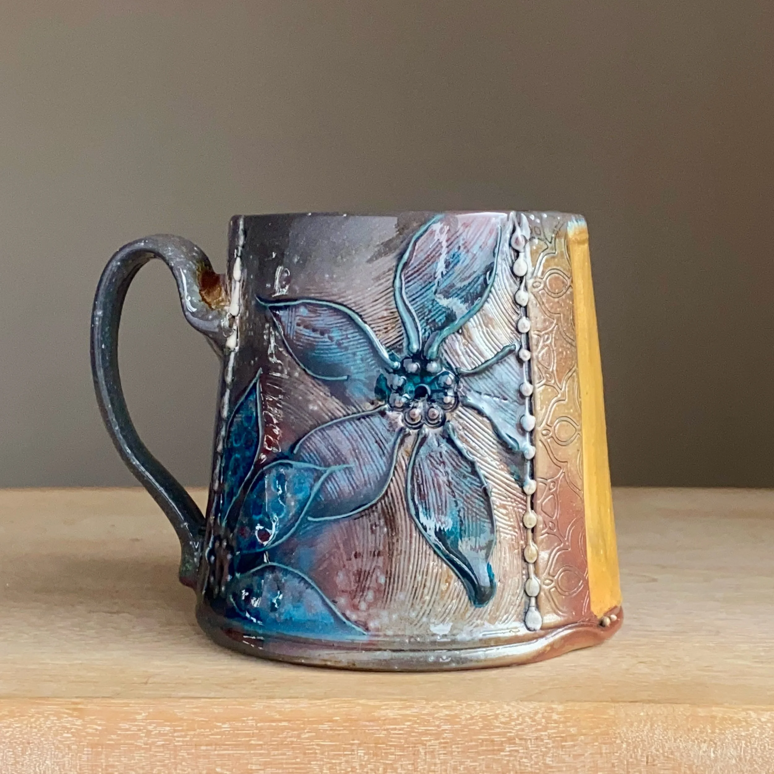 Mug 18 Textured Daisy