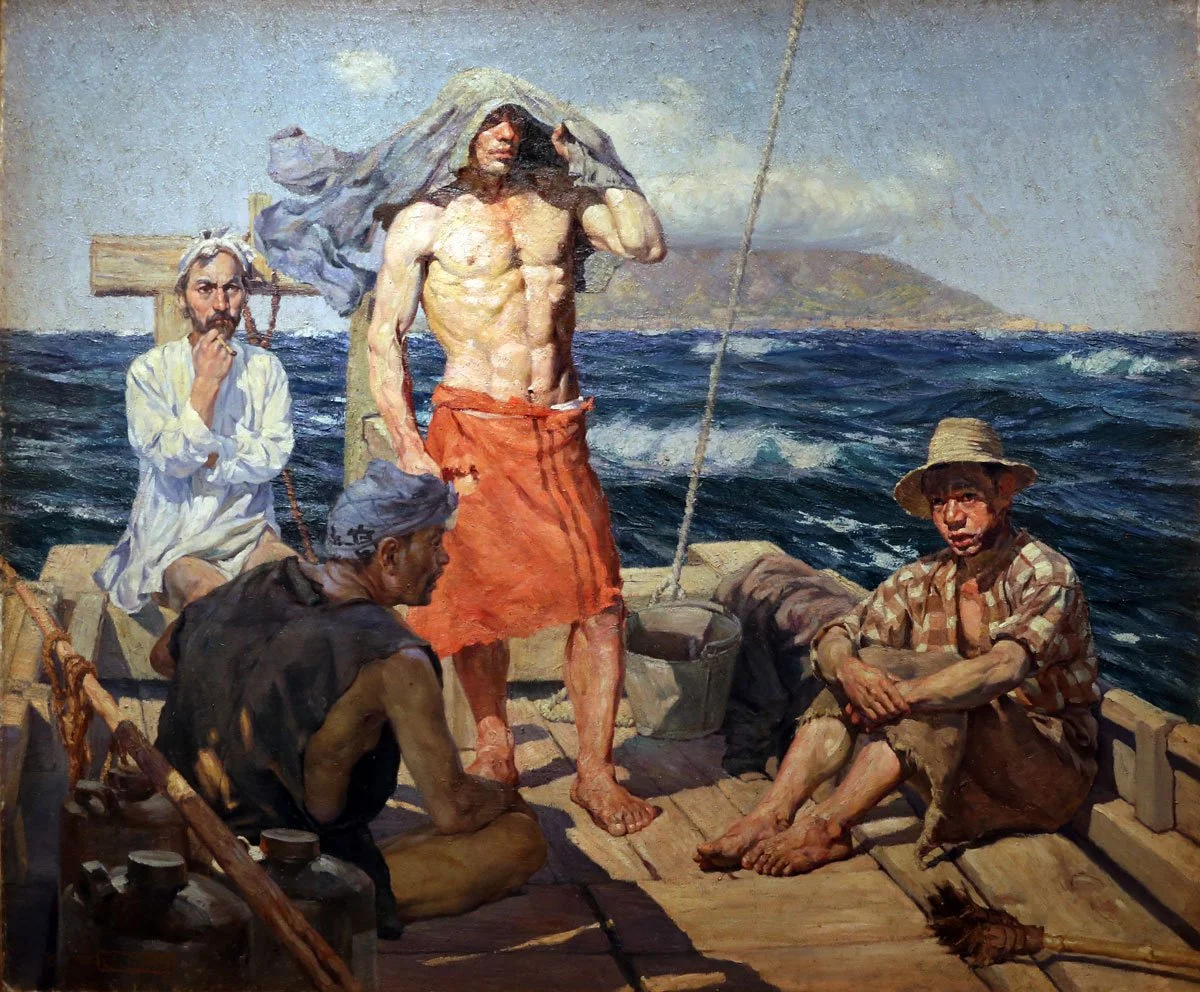 South Wind (1907) door Sanzo Wada