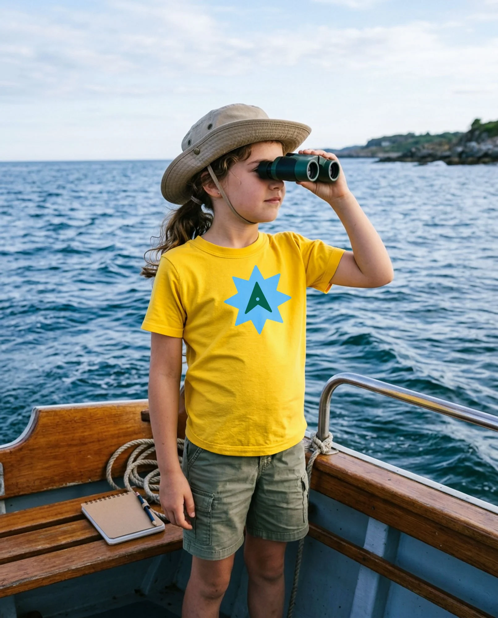  Tasman Visuele identiteit voor de nieuwe imprint van Boycott books gewijd aan boeken voor kleine ontdekkingsreizigers met grote plannen.