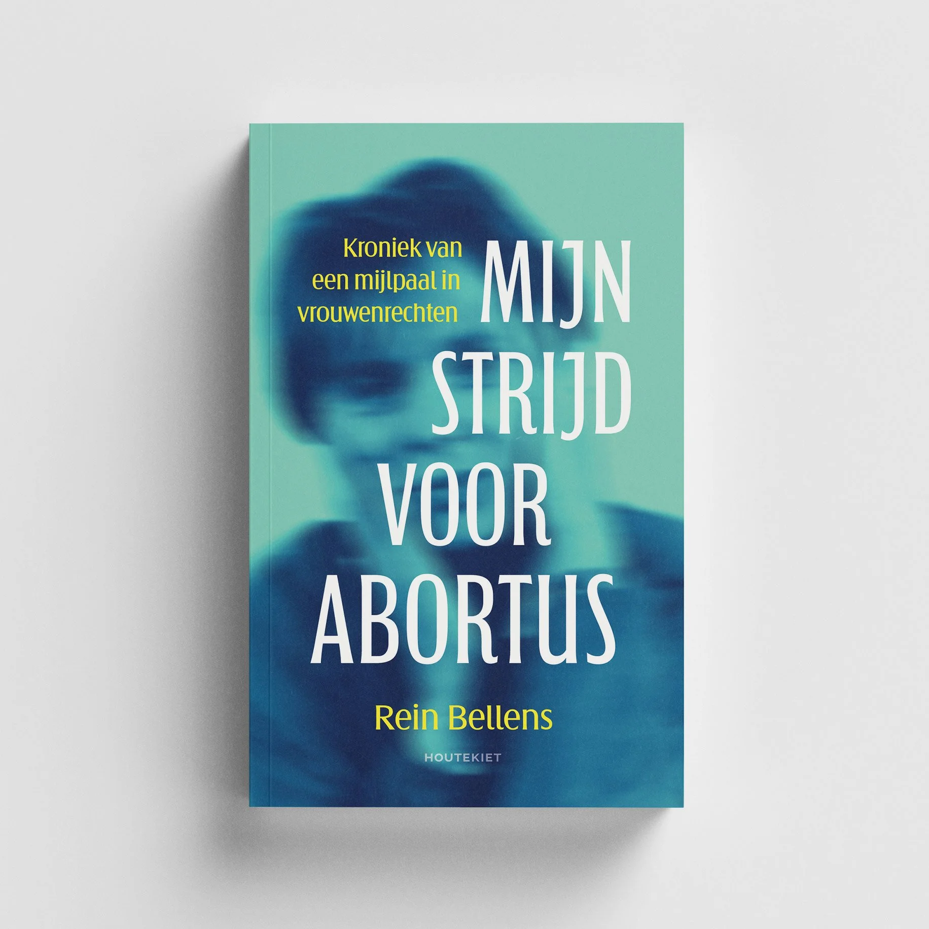 Omslagontwerp voor Rein Bellens, ontworpen door Maarten Deckers